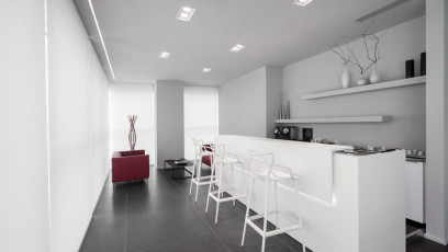 Coffee station with modern look